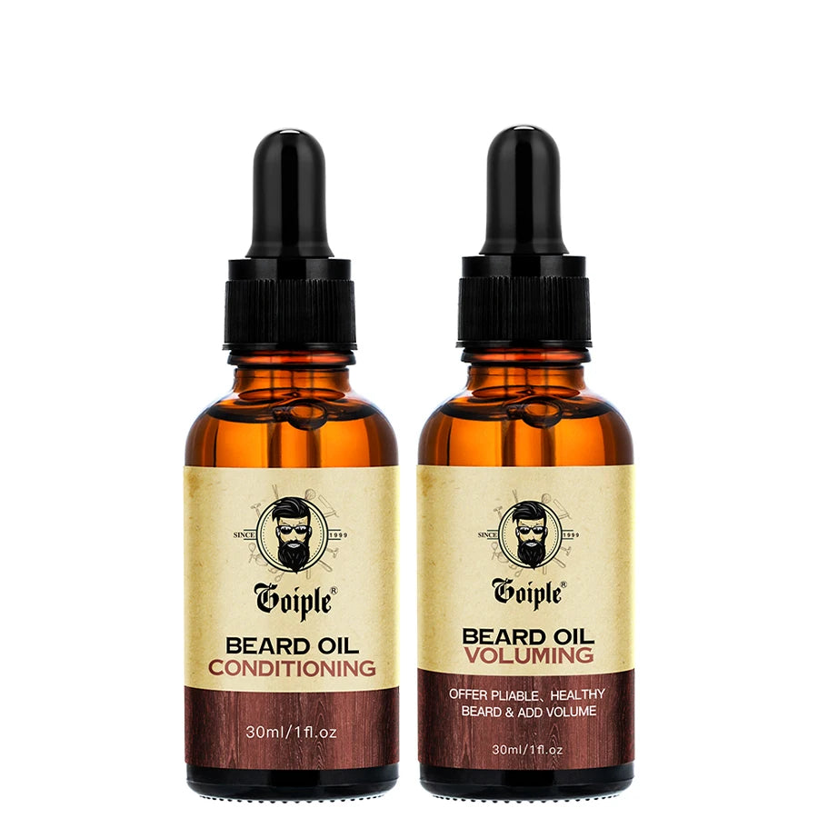 2-Piece Beard Oil Set – Volumizing & Conditioning Oil 