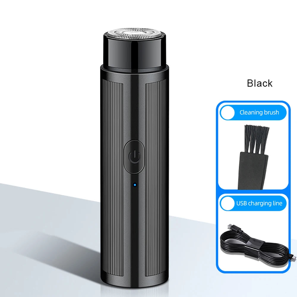 Mini Electric Shaver Rechargeable Razor Epilator Women'S Shaving Machine for Men Car Mini Shaver Electric Shaving Tools
