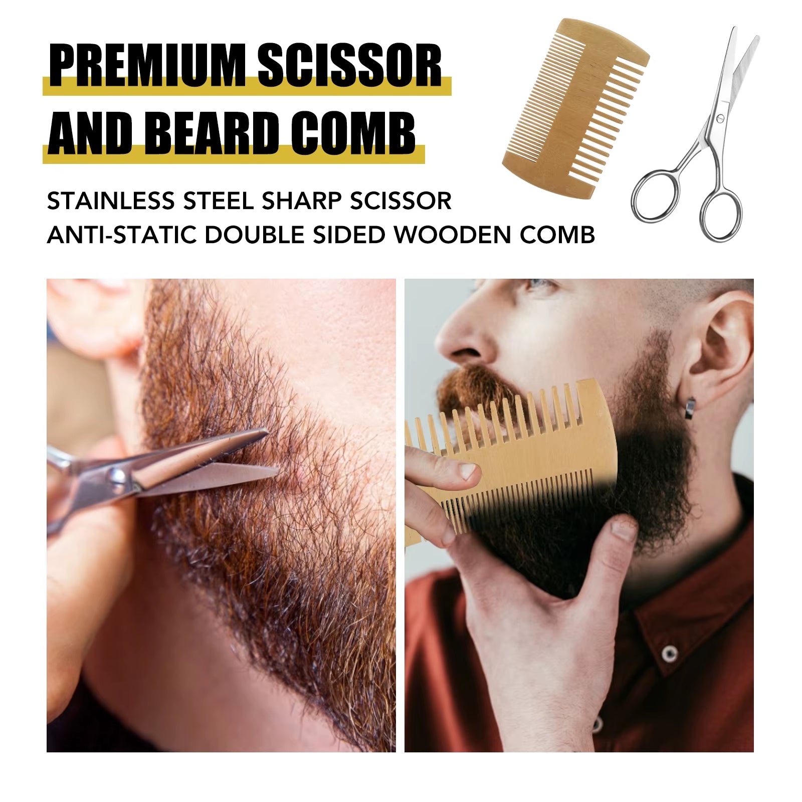 Beard Growth Kit for Mens Hair Enhancer, beard Essentials