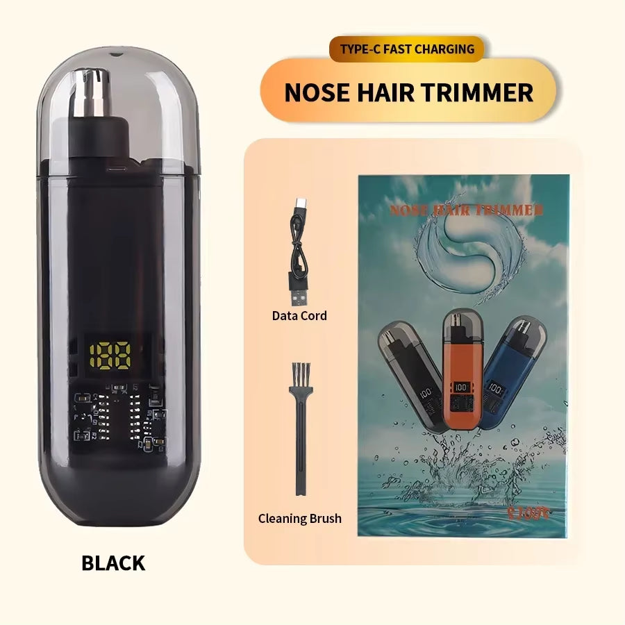2-in-1 Electric Nose & Ear Hair Trimmer
