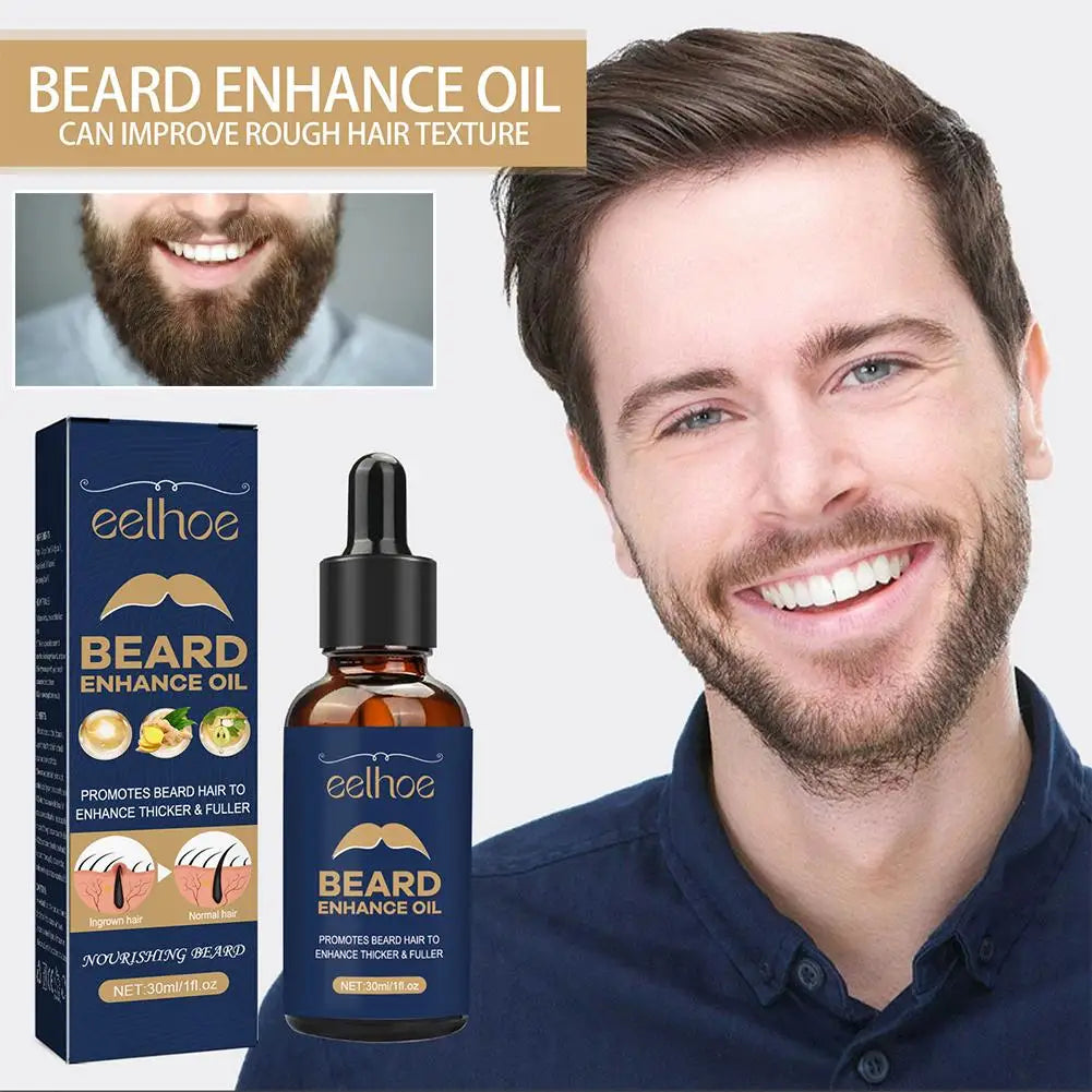 30Ml Beard Care Oil for Men Beard Growth Grooming Soften Strengthen Styling Beard Oil Thicker Nourish Beard Serum Beard Care