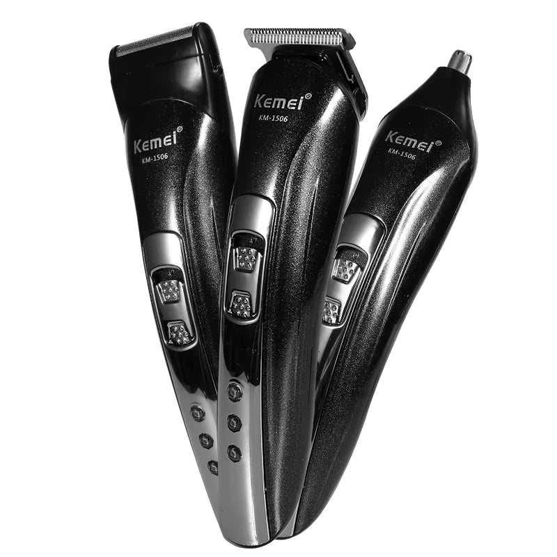 KM-1506 3-in-1 Electric Grooming Kit