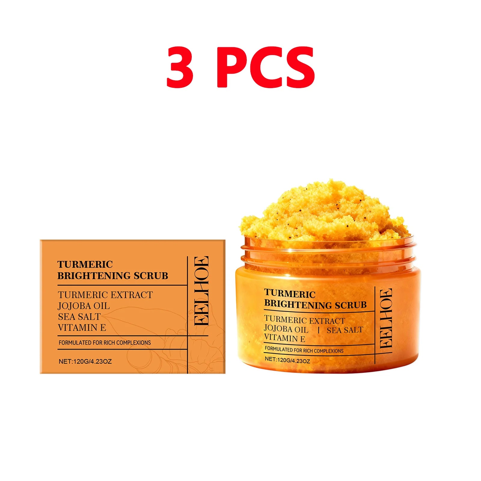 Turmeric Glow Body Scrub – Natural Exfoliating Scrub for Smooth & Radiant Skin