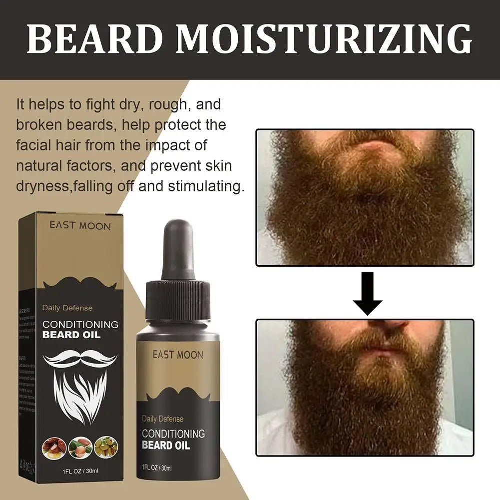 30Ml Beard Growth Oil Serum for Men Beard Growth