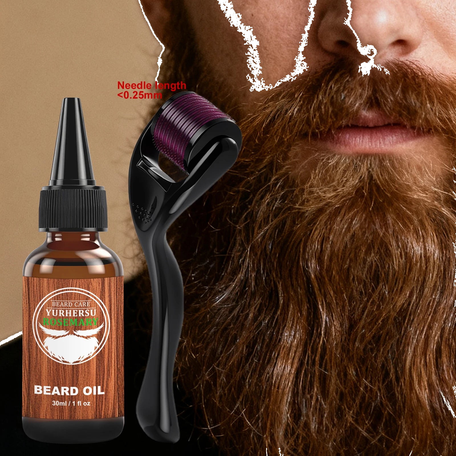 Organic Rosemary & Jojoba Beard Oil 30ml