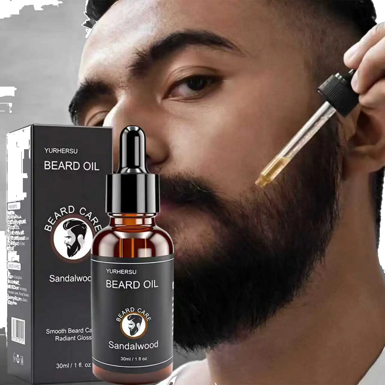 Beard Growth Oil 30ml – Nourishing Beard Care