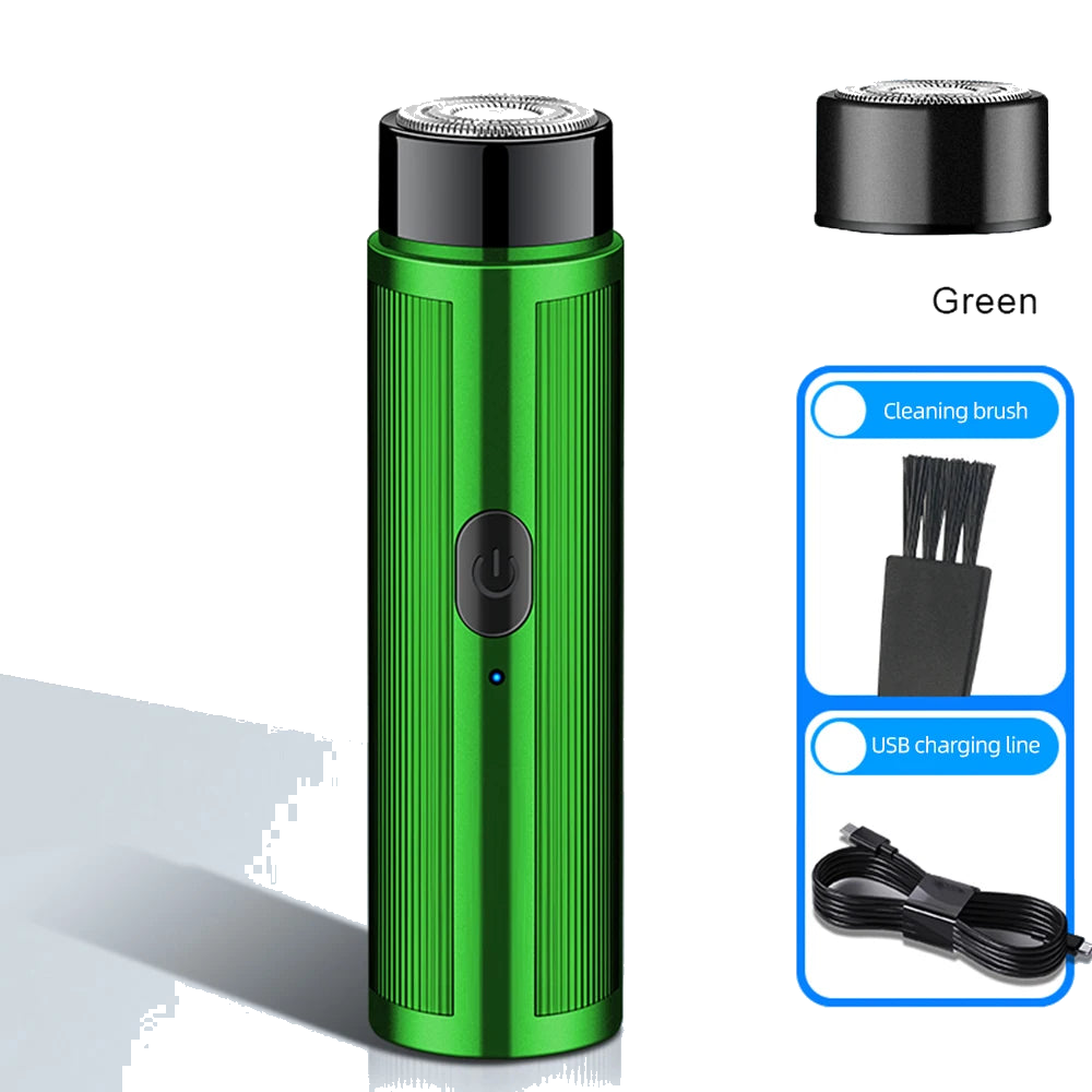 Mini Electric Shaver – Rechargeable Portable Razor for Men & Women