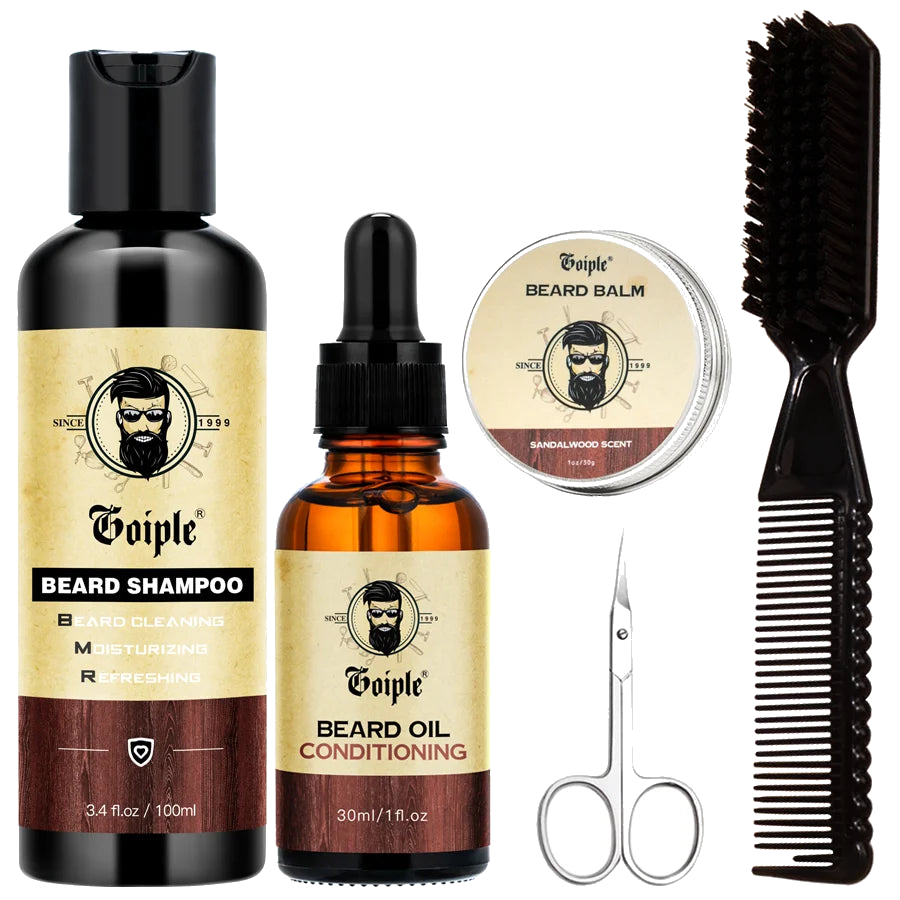 Goiple Beard Care Kit – Complete Beard Grooming Set for Men