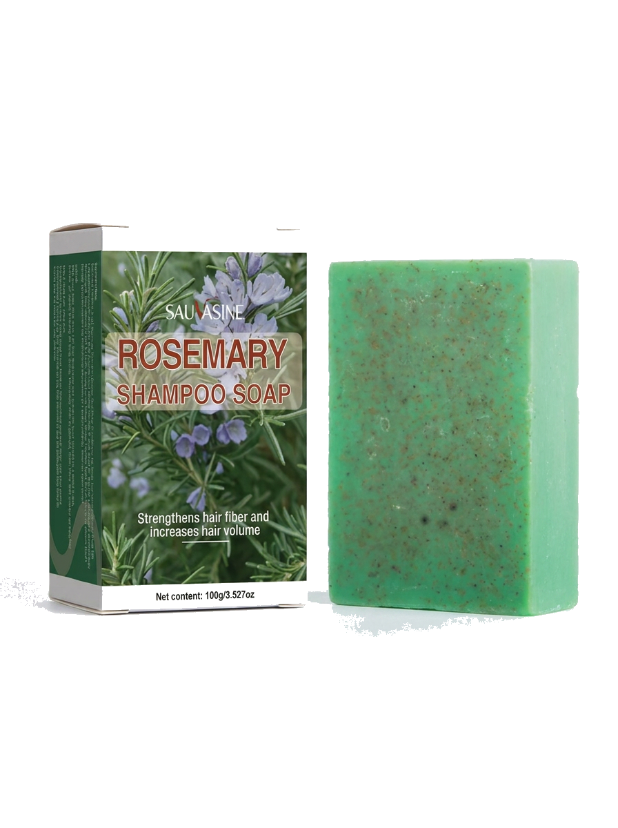 Rosemary Shampoo Bar – Deep Cleansing & Oil Control