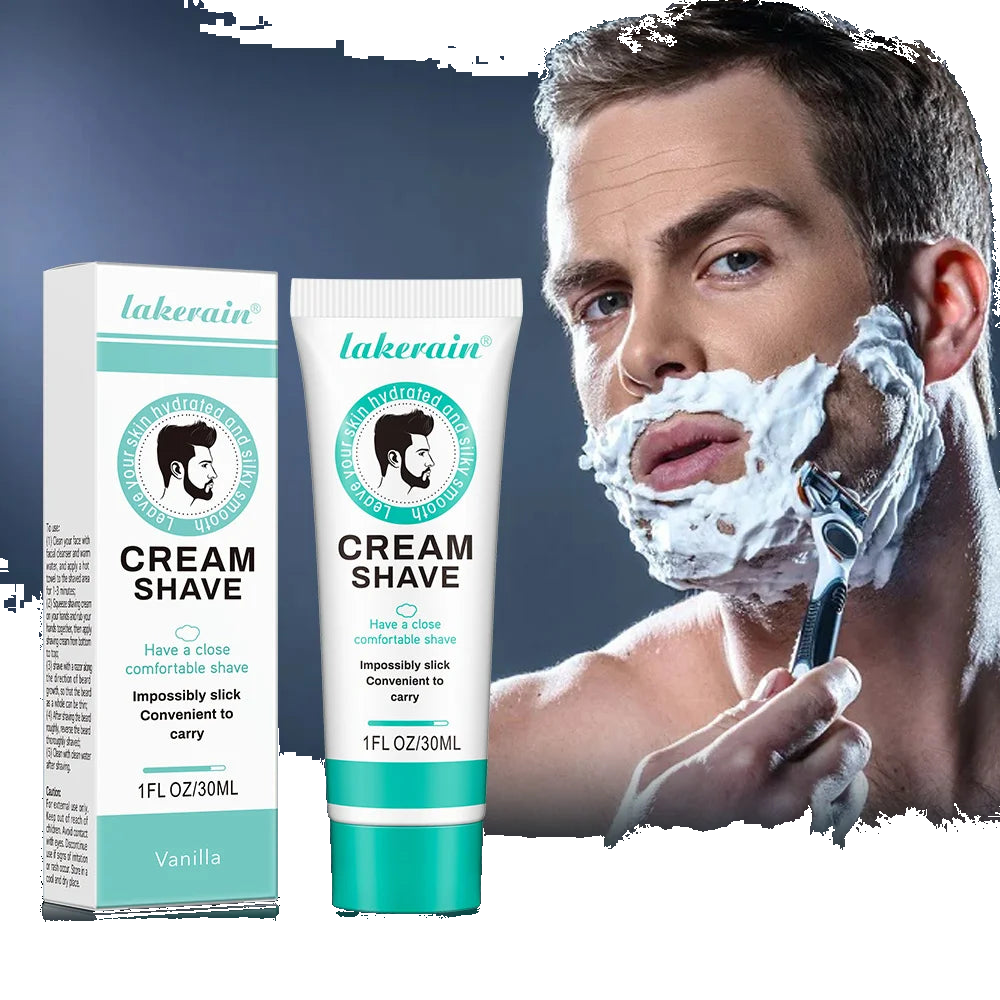 Natural Shaving Cream for Men – Rich Foam, 30g