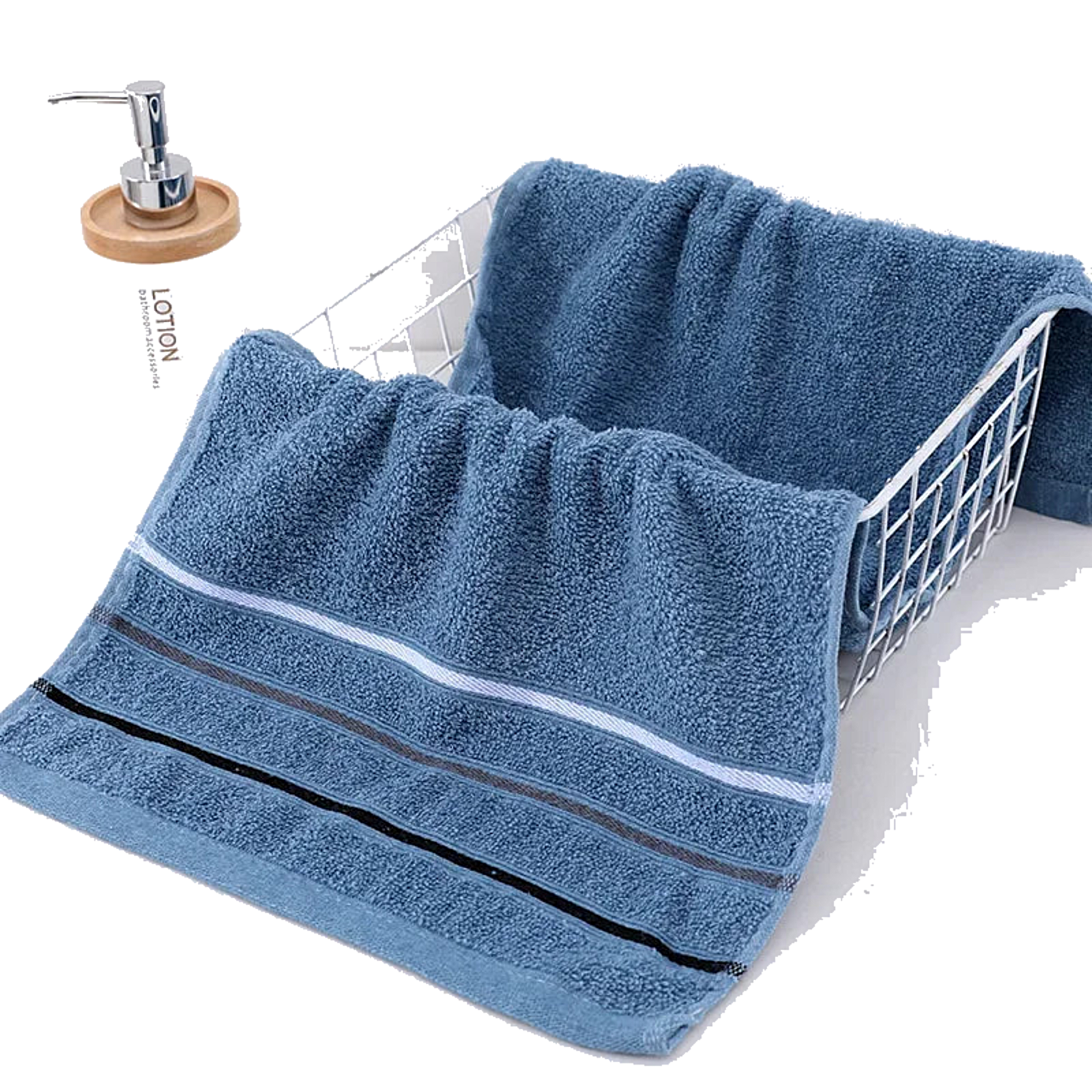 Premium Soft Absorbent Towel Set – Bath & Face Towels