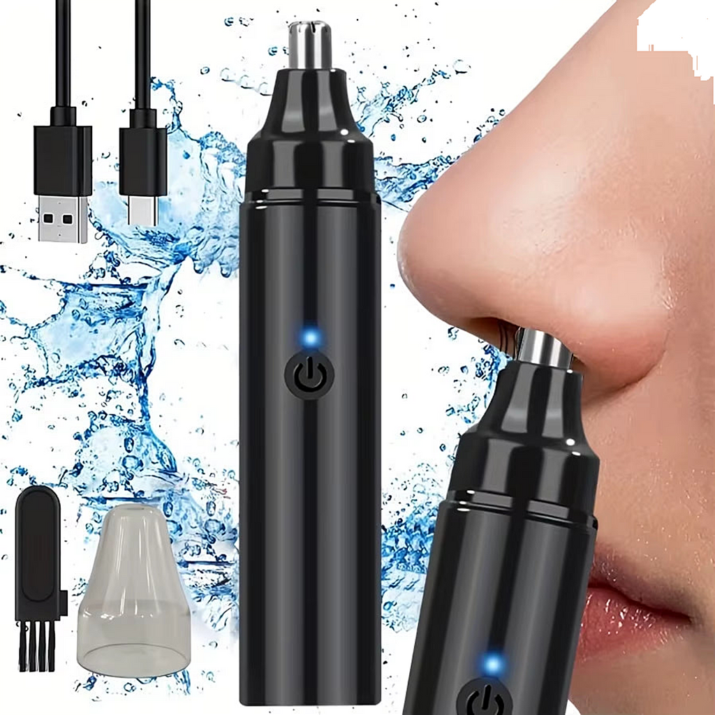 Nose Hair Trimmer – Portable, Nose & Facial Hair