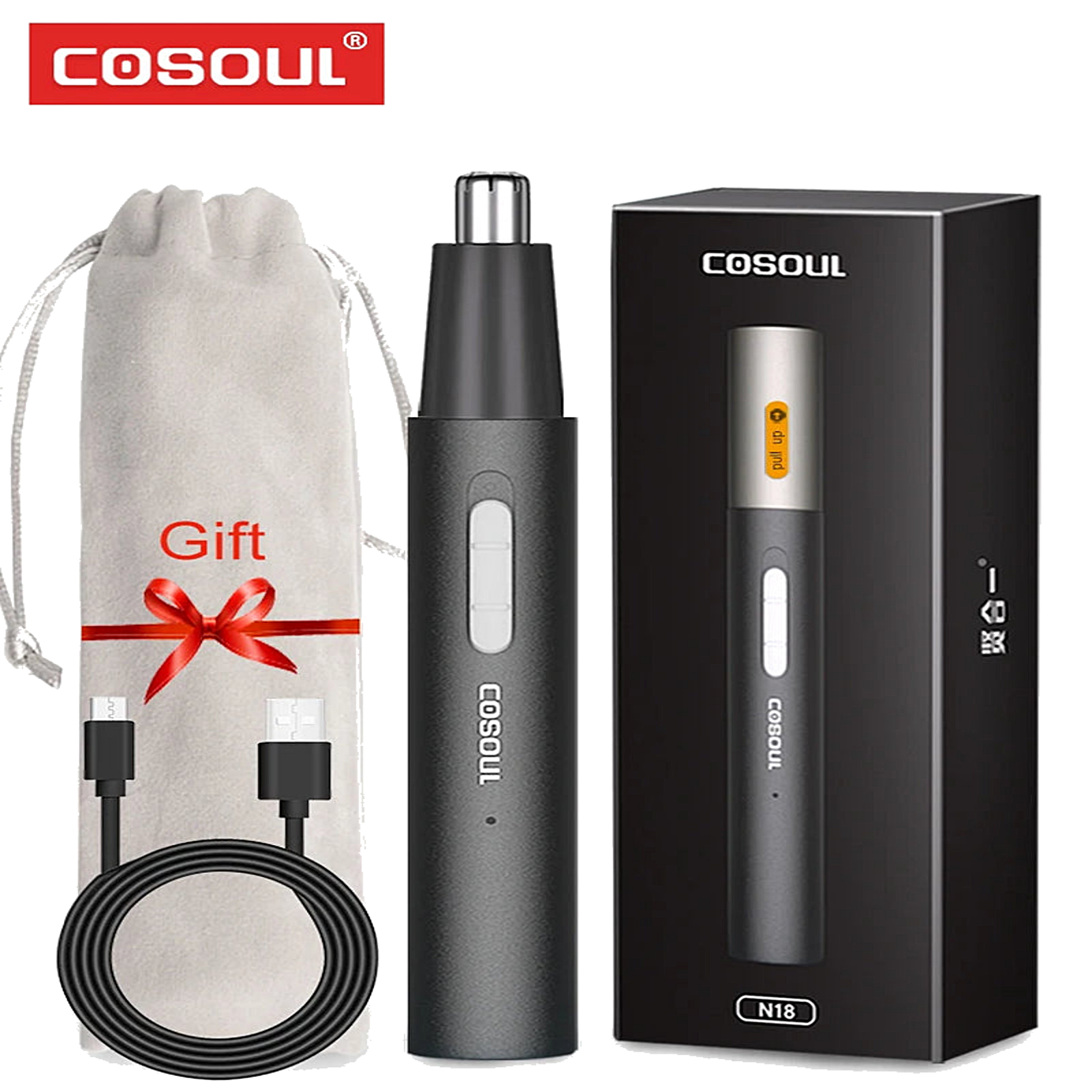 Rechargeable Electric Nose Hair Trimmer