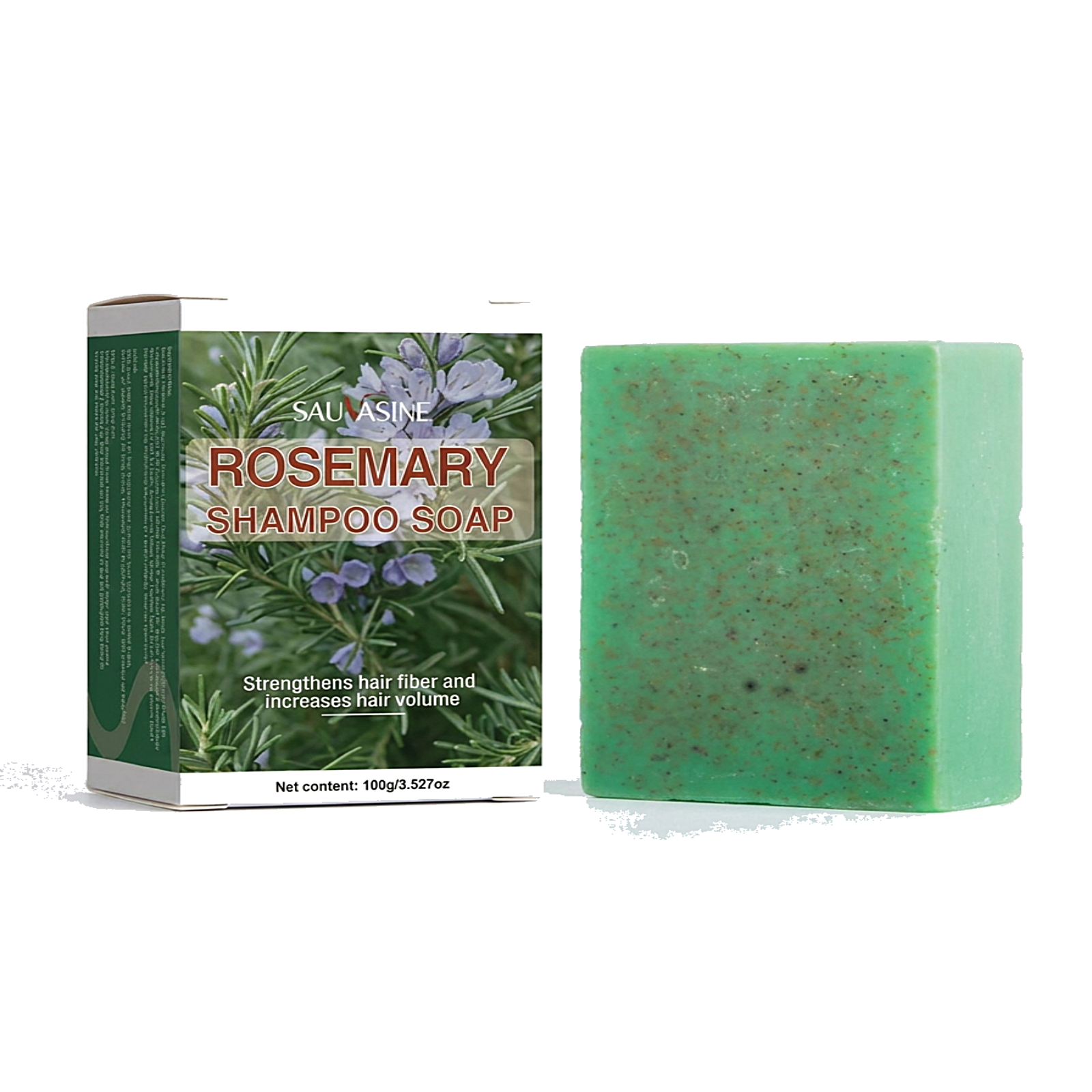 Rosemary Shampoo Bar – Deep Cleansing & Oil Control