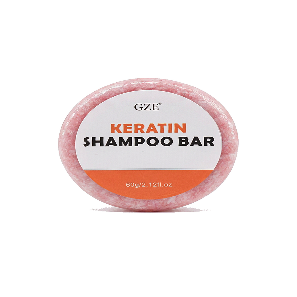 Keratin Shampoo Bar – Anti-Frizz for Dry & Damaged Hair